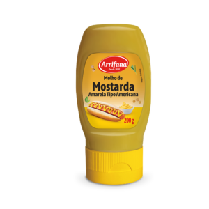 MOLHO DE MOSTARDA AMARELA 200G